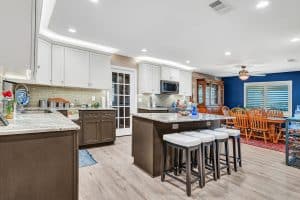 Hogge kitchen after restoration