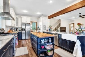 Mission Ridge kitchen after restoration
