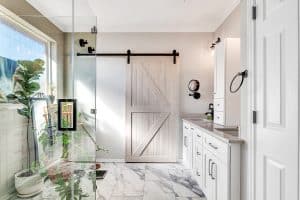 Mission Ridge bathroom after restoration