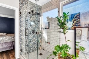 Mission Ridge bathroom after restoration, second view