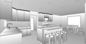 Hogge kitchen redesign rendering
